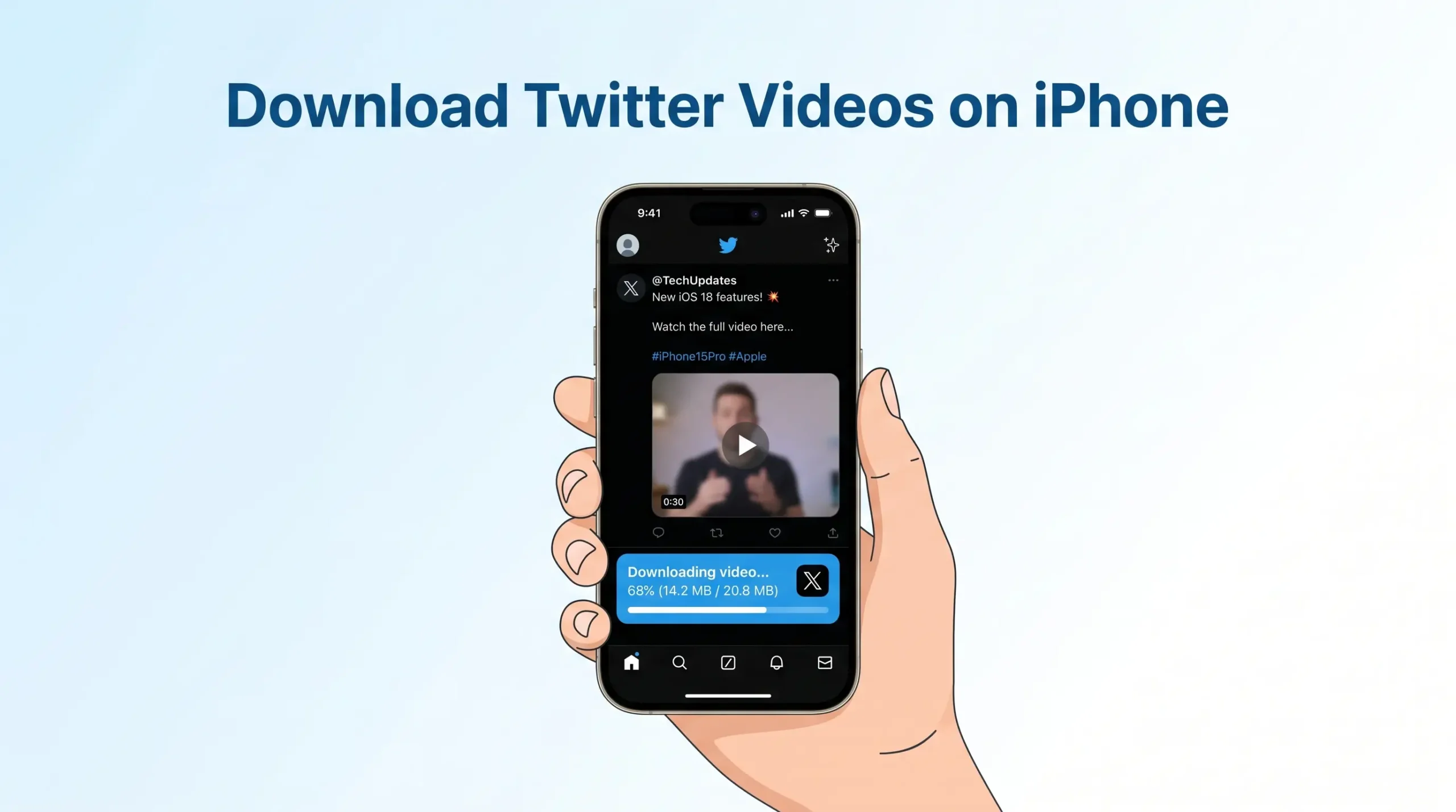 How to download Twitter videos on iPhone in 2026