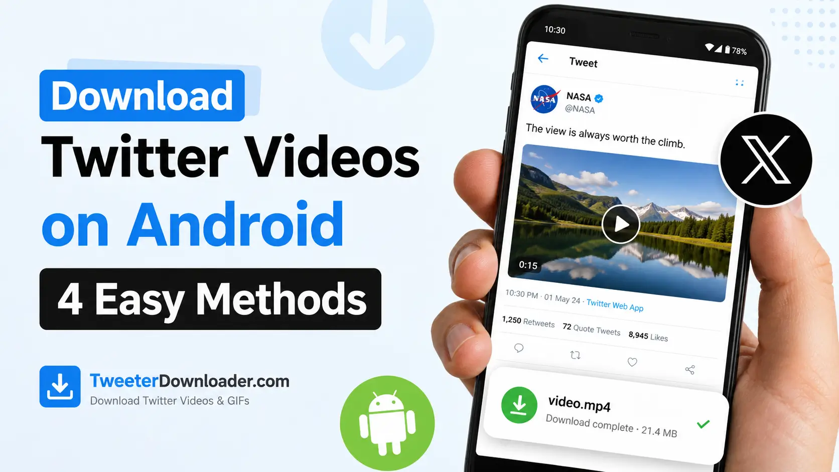 Download Twitter Videos on Android