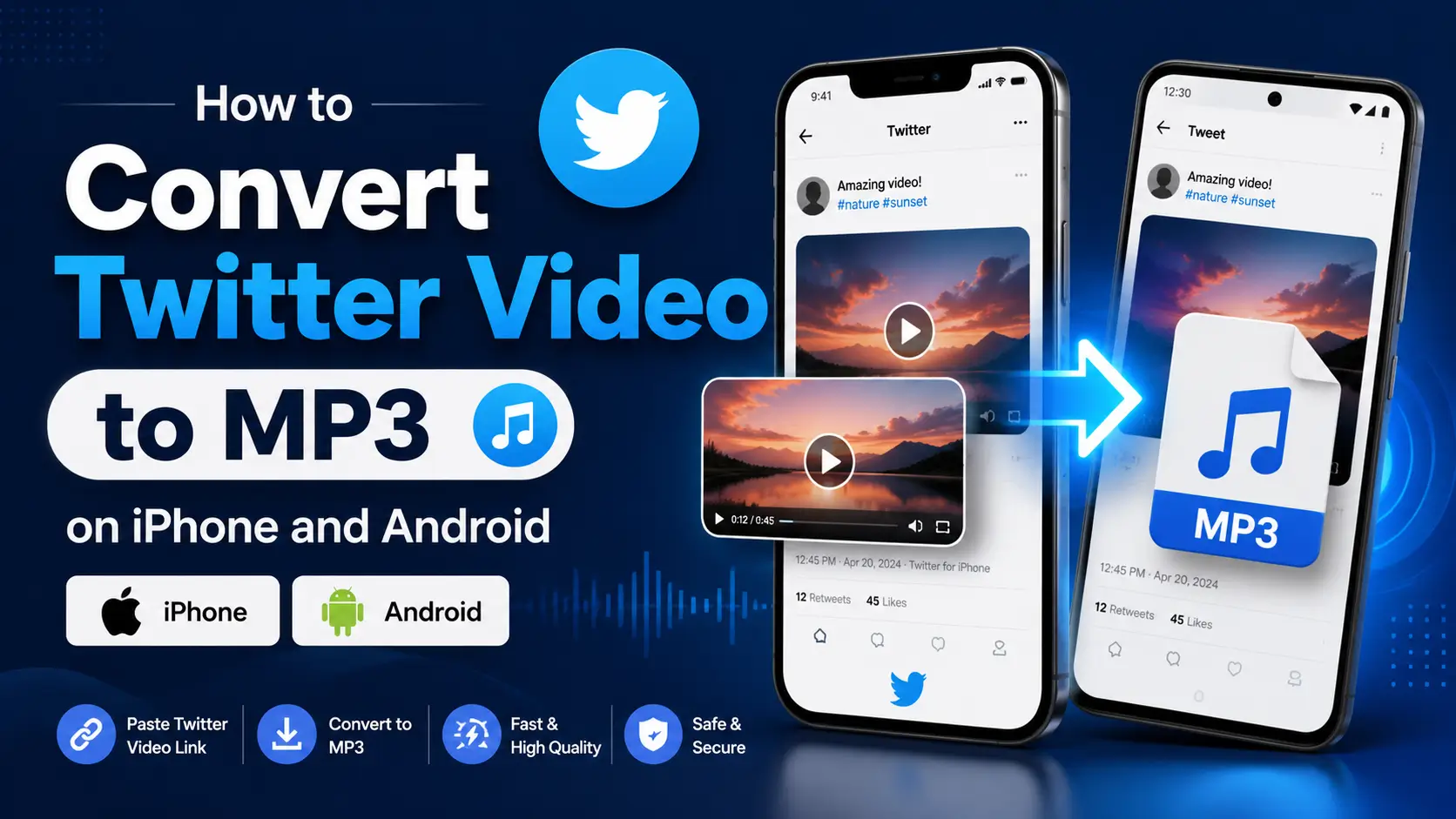 How to Convert Twitter Video to MP3